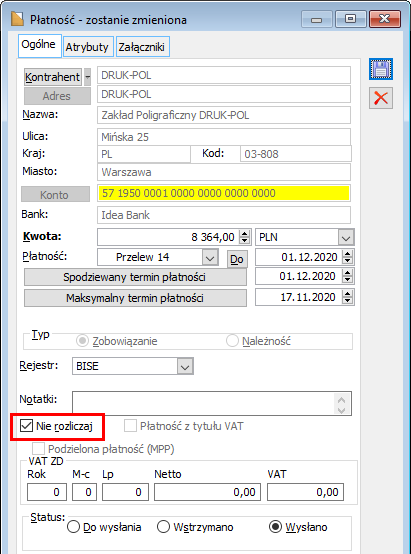 Proforma - nie rozliczaj