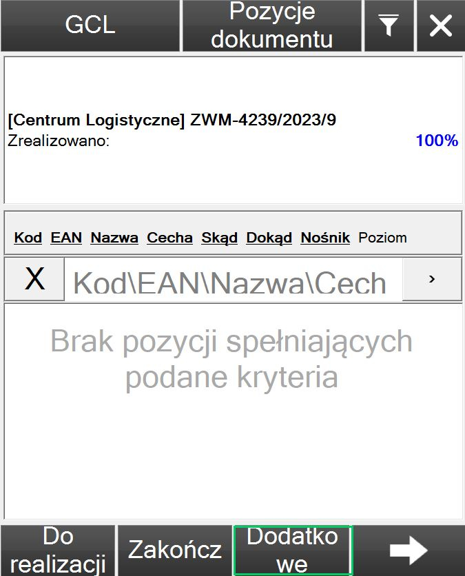 sxz126 Zastosowanie standardów gs1 - wybieranie opcji dodatkowe