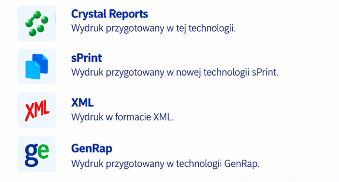 silnik wydruków silnik wydruków